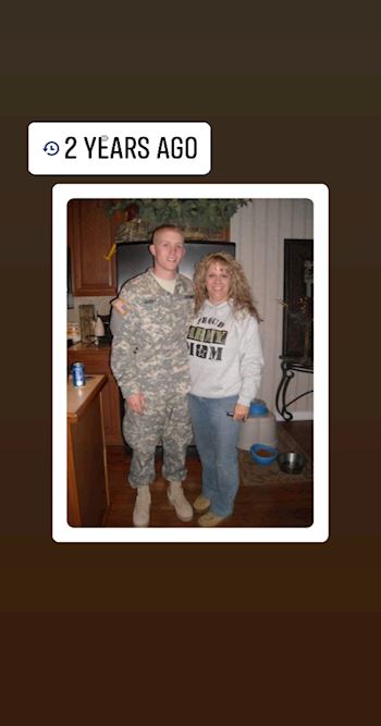 <i class="material-icons" data-template="memories-icon">message</i><br/>Jonathon  Gilbert, Army<br/><div class='remember-wall-long-description'>For my beautiful son Jonathon.  I miss you so much very day!</div><a class='btn btn-primary btn-sm mt-2 remember-wall-toggle-long-description' onclick='initRememberWallToggleLongDescriptionBtn(this)'>Learn more</a>