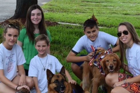 Swamp Fox Society C.A.R. and Canine Assist Therapy Dogs