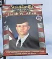 <i class="material-icons" data-template="memories-icon">favorite_border</i><br/>Jacob Allen, Air Force<br/><div class='remember-wall-long-description'>For Jacob Allen currently serving in the 
United States Air Force. We and your grandfathers
Robert Allen and Edweard Shpakoff are very proud.
Be safe always!</div><a class='btn btn-primary btn-sm mt-2 remember-wall-toggle-long-description' onclick='initRememberWallToggleLongDescriptionBtn(this)'>Learn more</a>