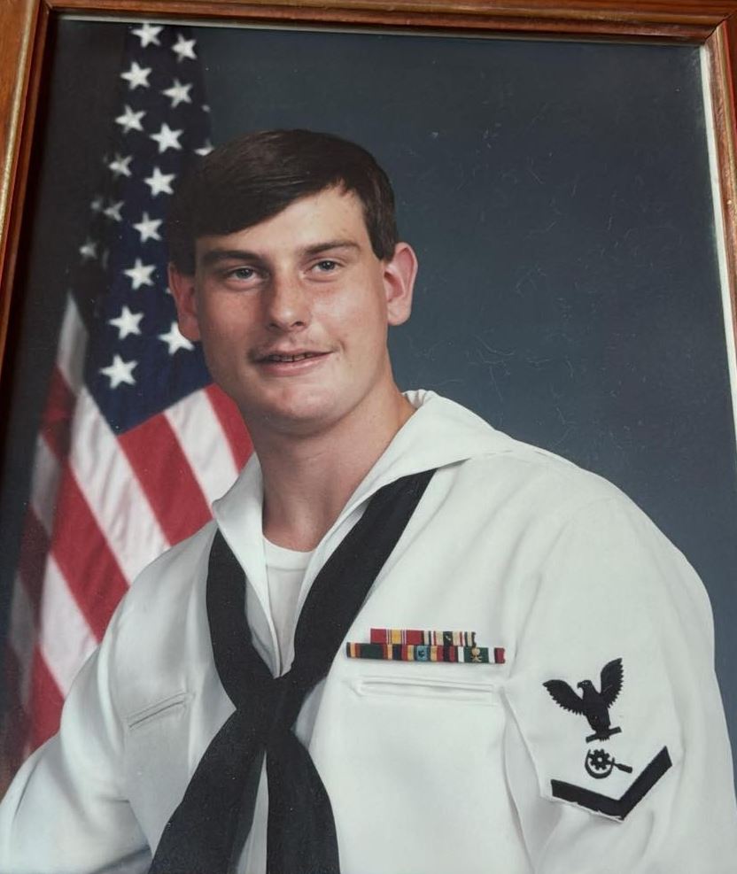 <i class="material-icons" data-template="memories-icon">account_balance</i><br/>Floyd Dean Andrews, Navy<br/><div class='remember-wall-long-description'>MR3 Floyd Dean Andrews, December 3, 1971 – October 7, 2008, enlisted into the U. S. Navy in 1988 and served during the Gulf War.  Floyd did his Basic Training in California and then went to Norkfolk, Virginia. He was stationed on a destroyer, tender ship as a machinist.  He was stationed on the USS Yellowstone.  He went to Saudi Arabia and lots of other places in the Persian Gulf during that time. He was honorably discharged in 1992.  He also served with the U. S. Navy Reserve and the Army National Guards. 
Floyd we are so proud of your service to our Country. We love and miss you greatly, Love Dad & Mom</div><a class='btn btn-primary btn-sm mt-2 remember-wall-toggle-long-description' onclick='initRememberWallToggleLongDescriptionBtn(this)'>Learn more</a>