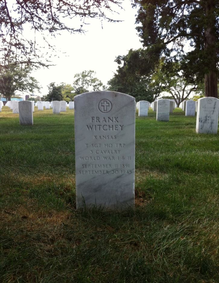 <i class="material-icons" data-template="memories-icon">account_balance</i><br/>Frank Witchey, Army<br/><div class='remember-wall-long-description'>A wreath placed in memory of Sgt. Frank Witchey, first bugler to sound Taps at the Tomb of the Unknown Soldier, November 11, 1921. Given by the Doughboy Foundation.Information on Witchey can be found at www.tapsbugler.com/frank-witchey-tomb-bugler/</div><a class='btn btn-primary btn-sm mt-2 remember-wall-toggle-long-description' onclick='initRememberWallToggleLongDescriptionBtn(this)'>Learn more</a>