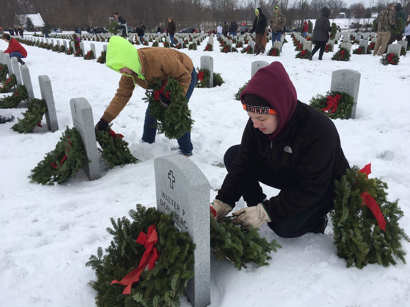 Ariana Liederbach honors one of Ohio's fallen hero's! 