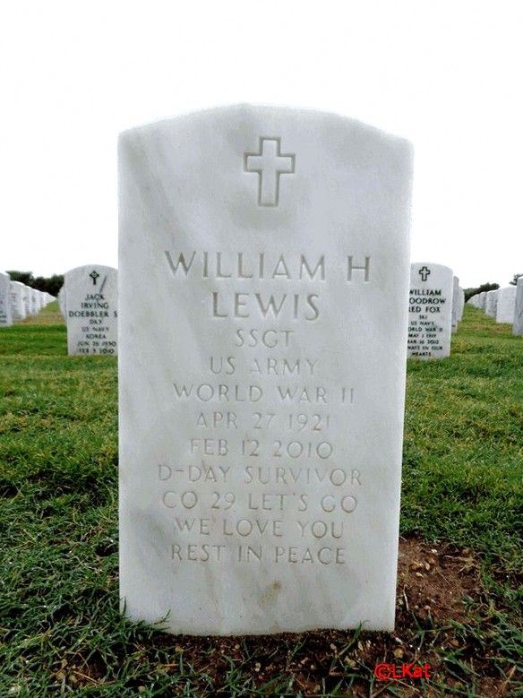 <i class="material-icons" data-template="memories-icon">account_balance</i><br/>William H. Lewis, Army<br/><div class='remember-wall-long-description'>In remembrance of my sweet Dad, who stormed Omaha Beach on D-Day and so bravely fought for his country.  He always had a skip in his step and a smile for everyone, even after enduring the many horrors of WWII. You are missed. Thank you for your service and 29 Let's Go!</div><a class='btn btn-primary btn-sm mt-2 remember-wall-toggle-long-description' onclick='initRememberWallToggleLongDescriptionBtn(this)'>Learn more</a>