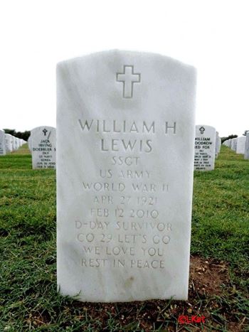 <i class="material-icons" data-template="memories-icon">account_balance</i><br/>William H. Lewis, Army<br/><div class='remember-wall-long-description'>In remembrance of my sweet Dad, who stormed Omaha Beach on D-Day and so bravely fought for his country.  He always had a skip in his step and a smile for everyone, even after enduring the many horrors of WWII. You are missed. Thank you for your service and 29 Let's Go!</div><a class='btn btn-primary btn-sm mt-2 remember-wall-toggle-long-description' onclick='initRememberWallToggleLongDescriptionBtn(this)'>Learn more</a>