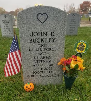 <i class="material-icons" data-template="memories-icon">message</i><br/>John D. Buckley<br/><div class='remember-wall-long-description'>John David/Dad - As we spend our first Christmas without you, we try to honor your memory everyday. We love you an miss you. Merry Christmas in heaven!</div><a class='btn btn-primary btn-sm mt-2 remember-wall-toggle-long-description' onclick='initRememberWallToggleLongDescriptionBtn(this)'>Learn more</a>