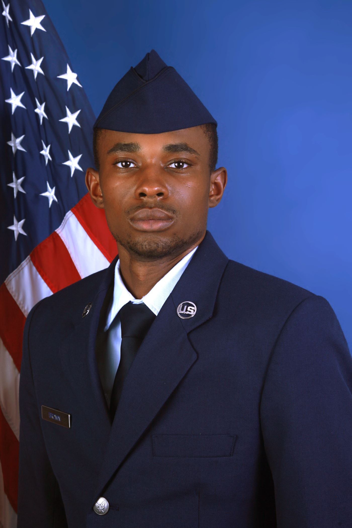 <i class="material-icons" data-template="memories-icon">account_balance</i><br/>Robert Brown, Air Force<br/><div class='remember-wall-long-description'>
  In memory of our beloved son Airman Robert Brown.</div><a class='btn btn-primary btn-sm mt-2 remember-wall-toggle-long-description' onclick='initRememberWallToggleLongDescriptionBtn(this)'>Learn more</a>