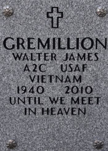 <i class="material-icons" data-template="memories-icon">account_balance</i><br/>Walter Gremillion, Air Force<br/><div class='remember-wall-long-description'>Wonderful Father and Uncle. We miss you. Thank you for your service</div><a class='btn btn-primary btn-sm mt-2 remember-wall-toggle-long-description' onclick='initRememberWallToggleLongDescriptionBtn(this)'>Learn more</a>
