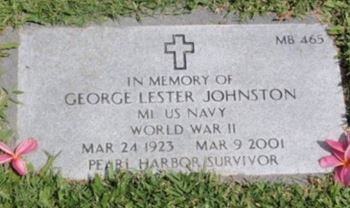 <i class="material-icons" data-template="memories-icon">account_balance</i><br/>George  Johnston, Navy<br/><div class='remember-wall-long-description'>Grandpa George L Johnston, Pearl Harbor Survivor</div><a class='btn btn-primary btn-sm mt-2 remember-wall-toggle-long-description' onclick='initRememberWallToggleLongDescriptionBtn(this)'>Learn more</a>