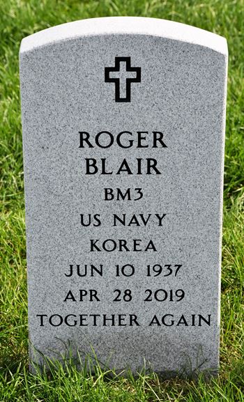<i class="material-icons" data-template="memories-icon">account_balance</i><br/>Roger Blair, Navy<br/><div class='remember-wall-long-description'>In memoriam of the best husband, father, grandfather and brother, Roger Blair. We miss you each and everyday.,</div><a class='btn btn-primary btn-sm mt-2 remember-wall-toggle-long-description' onclick='initRememberWallToggleLongDescriptionBtn(this)'>Learn more</a>