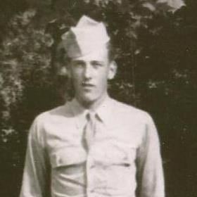 <i class="material-icons" data-template="memories-icon">stars</i><br/>James Edwin Thompson JR, Army<br/>Posted by: Daniel Thompson<br/><div class='remember-wall-long-description'>My Father James Edwin Thompson Jr
PFC  US ARMY
WORLD WAR II</div><a class='btn btn-primary btn-sm mt-2 remember-wall-toggle-long-description' onclick='initRememberWallToggleLongDescriptionBtn(this)'>Learn more</a>