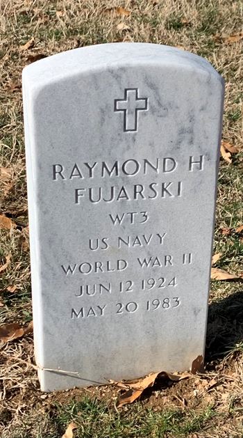 <i class="material-icons" data-template="memories-icon">account_balance</i><br/>Raymond Fujarski, Navy<br/><div class='remember-wall-long-description'>In loving memory of our Dad, Grandpa, and Great-Grandpa.
Thank you for your service to this country and your family.
We love you and miss you every day.

The Fujarski, Decker, and Israel families</div><a class='btn btn-primary btn-sm mt-2 remember-wall-toggle-long-description' onclick='initRememberWallToggleLongDescriptionBtn(this)'>Learn more</a>