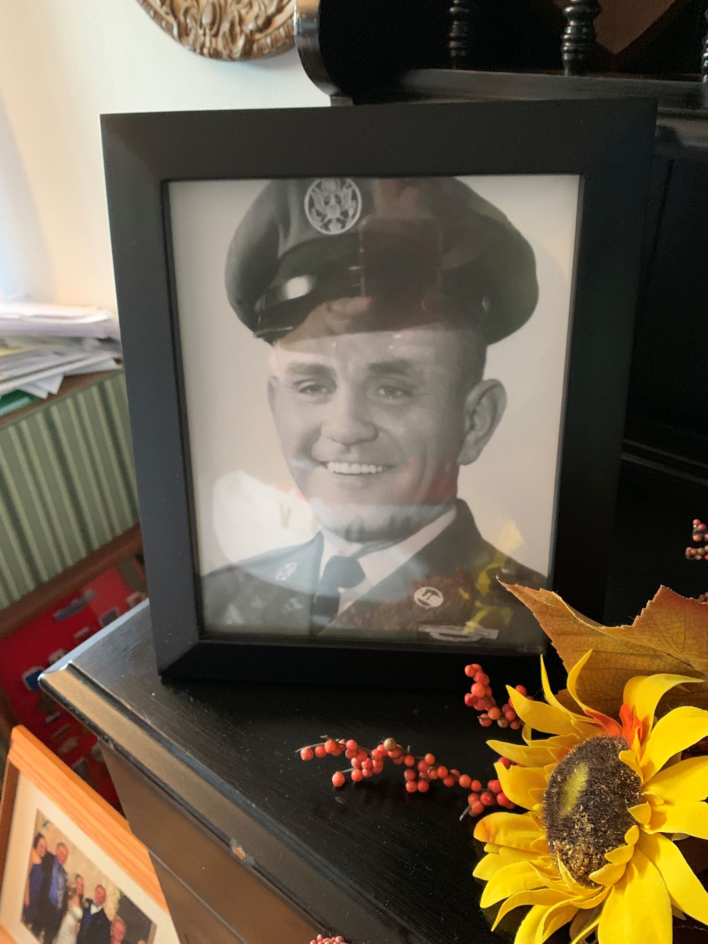 <i class="material-icons" data-template="memories-icon">account_balance</i><br/>James Honeycutt, Air Force<br/>Posted by: Holly Ledvin<br/><div class='remember-wall-long-description'>My daddy Jim Honeycutt was and always will be my earthly hero. 27 years 3 wars. 4 Purple Hearts. I love ?? you and miss you daddy! Thank you for your sacrifice.</div><a class='btn btn-primary btn-sm mt-2 remember-wall-toggle-long-description' onclick='initRememberWallToggleLongDescriptionBtn(this)'>Learn more</a>