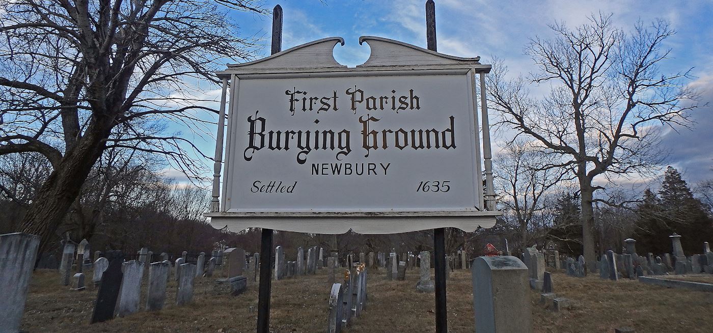 First Parish Burying Ground, High Road , Newbury