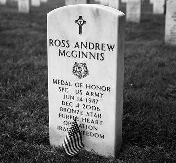 <i class="material-icons" data-template="memories-icon">stars</i><br/>Ross McGinnis, Army<br/><div class='remember-wall-long-description'>
  This Memorial Day. We honor those who died while serving the USA. Ross McGinnis comes quickly to my mind. Clarion County can never forget, as we tragically lost a hero. Using the word "hero" just doesn't seem adequate to describe this young man, in the prime of his life, and his sacrifice that day to save his fellow soldiers. Ross was posthumously awarded the Medal of Honor for his courage and valor. The highest honor in our military. Clarion County Proud</div><a class='btn btn-primary btn-sm mt-2 remember-wall-toggle-long-description' onclick='initRememberWallToggleLongDescriptionBtn(this)'>Learn more</a>