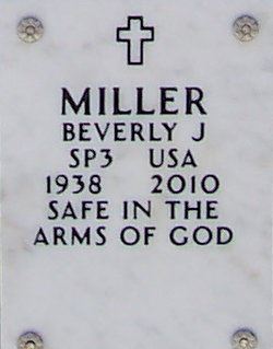 <i class="material-icons" data-template="memories-icon">message</i><br/>Beverly Miller, Army, SP3<br/>Born 5/16/1938<br/>Passed on 4/24/2010<br/>Posted by: Margaret V.<br/><div class='remember-wall-long-description'>Mom, Thank you for your service to our country and to our family. Love and miss you everyday. Love always your 7</div><a class='btn btn-primary btn-sm mt-2 remember-wall-toggle-long-description' onclick='initRememberWallToggleLongDescriptionBtn(this)'>Learn more</a>