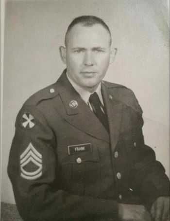 <i class="material-icons" data-template="memories-icon">account_balance</i><br/>James D. Frank, Army<br/><div class='remember-wall-long-description'>
  James D. Frank was an amazing man who served his country, received many honors, and ultimately gave his life for his country. Papaw - I love you and wish my kids had the chance to know you. Don’t worry, I tell them all about you every chance I get.</div><a class='btn btn-primary btn-sm mt-2 remember-wall-toggle-long-description' onclick='initRememberWallToggleLongDescriptionBtn(this)'>Learn more</a>