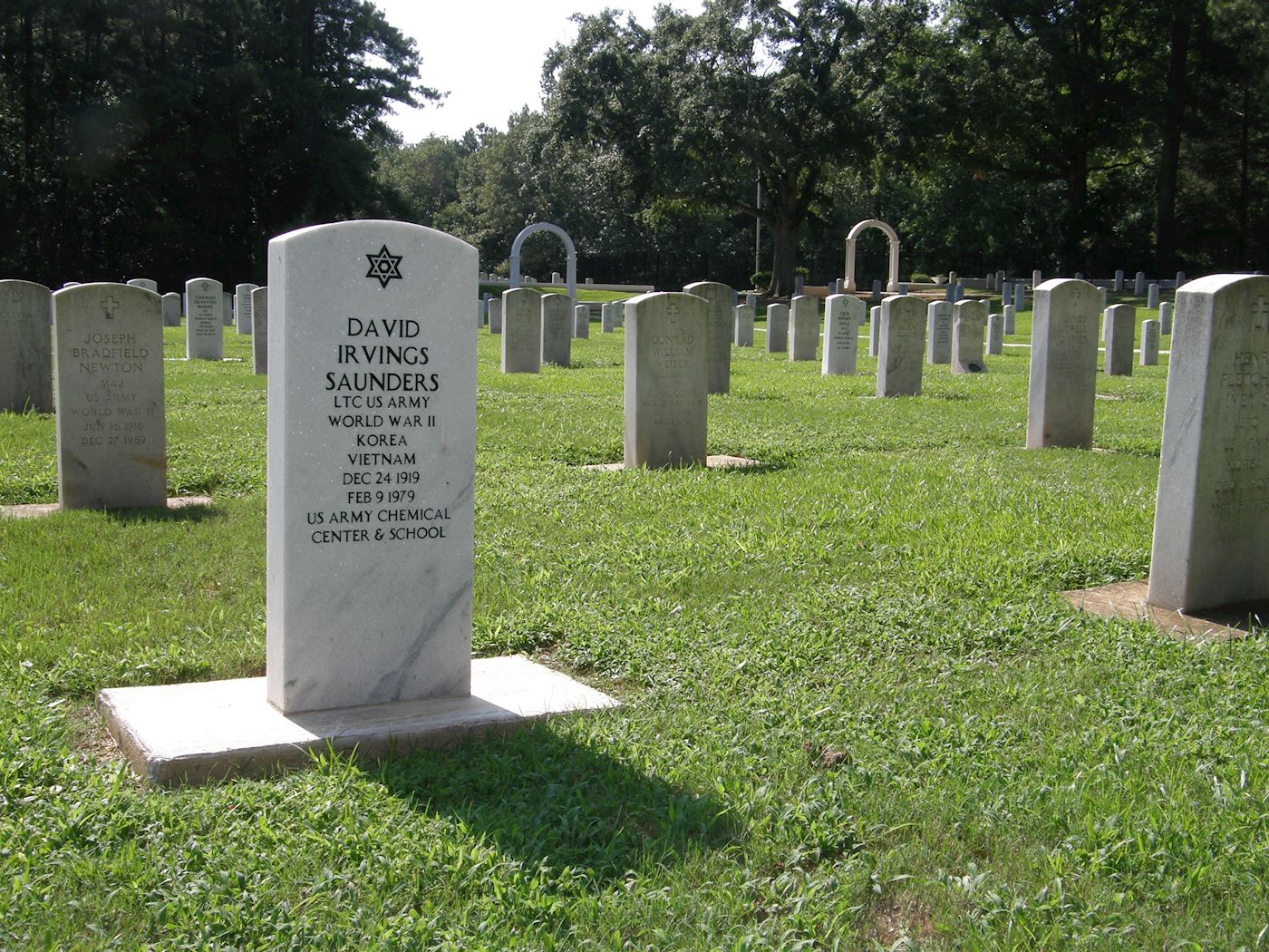 There are 355 headstones in the small Military Cemetery on Fort McClellan, Ala.
