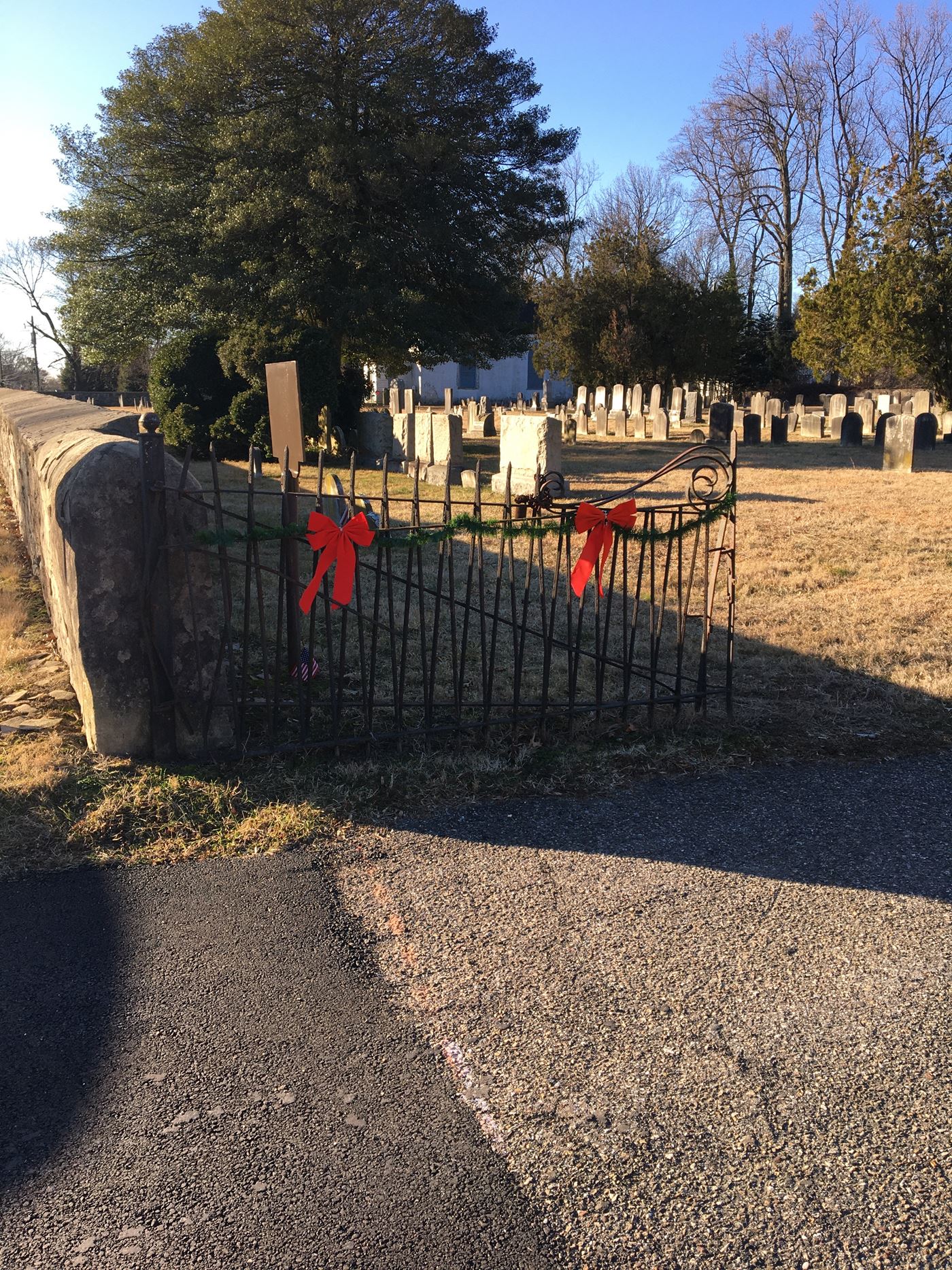 Newark Union Cemetery was established in 1687.