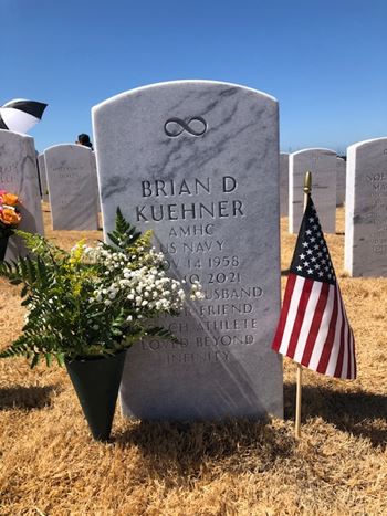 <i class="material-icons" data-template="memories-icon">account_balance</i><br/>Brian Kuehner, Navy<br/><div class='remember-wall-long-description'>B, I miss you more every day. You're still my favorite person in the history of ever. I love you beyond infinity. Love, M</div><a class='btn btn-primary btn-sm mt-2 remember-wall-toggle-long-description' onclick='initRememberWallToggleLongDescriptionBtn(this)'>Learn more</a>