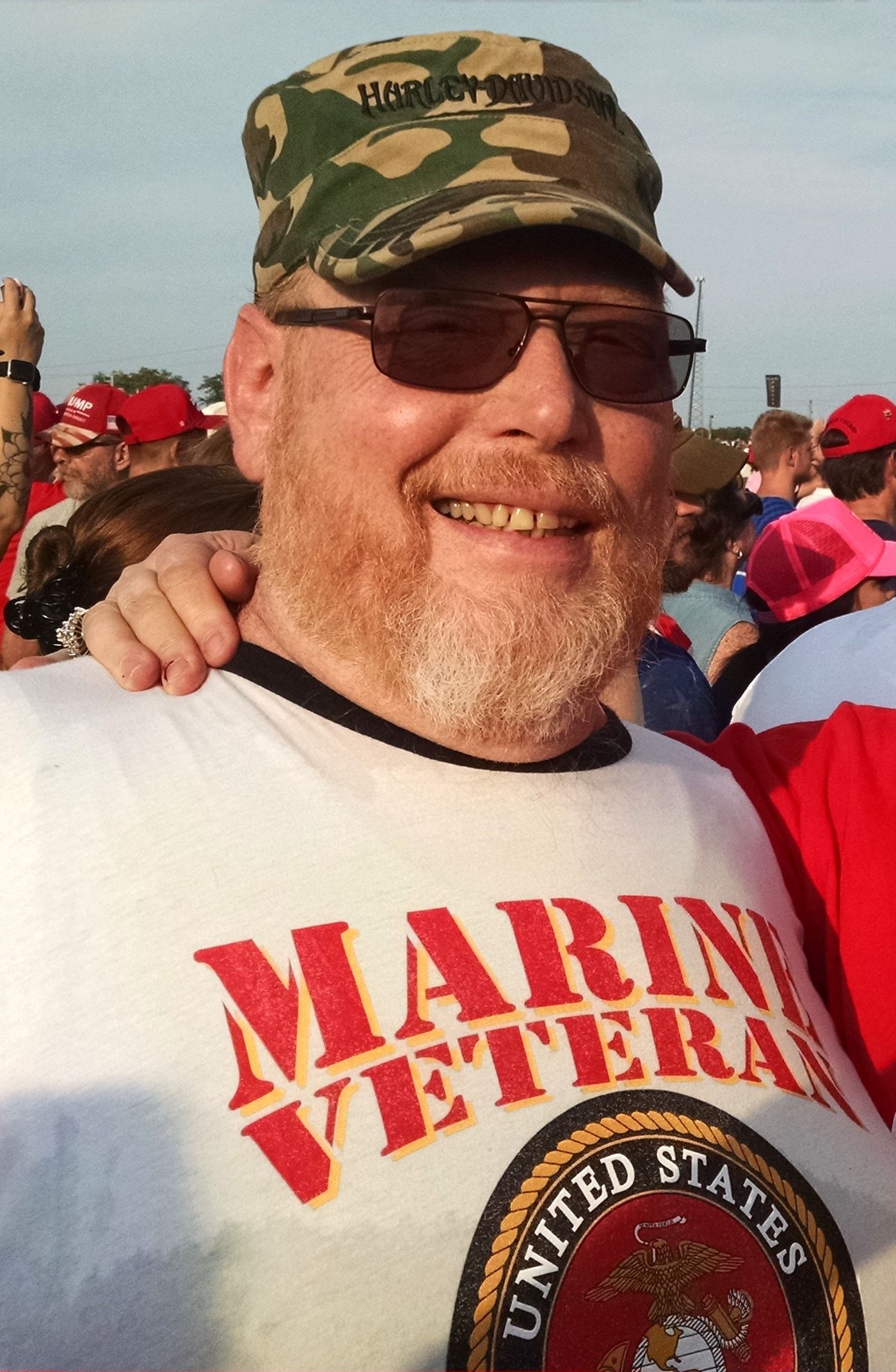 <i class="material-icons" data-template="memories-icon">chat_bubble</i><br/>William 'Bill' Bish, Marine Corps, Sargent <br/>Posted by: Darlene & Rachelle Bish<br/><div class='remember-wall-long-description'>Remembering and honoring you our dearest Husband and Father. A man of genuine goodness and true integrity that we were Blessed to have in our lives. You are an angel in in Heaven watching over us now. We miss your sweet smile and light and will always LOVE YOU. Semper Fi and keep Ridin' On!</div><a class='btn btn-primary btn-sm mt-2 remember-wall-toggle-long-description' onclick='initRememberWallToggleLongDescriptionBtn(this)'>Learn more</a>