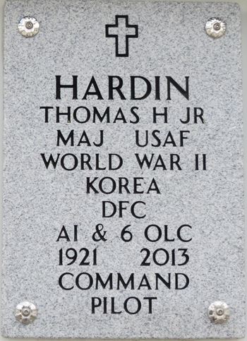 <i class="material-icons" data-template="memories-icon">account_balance</i><br/>Thomas H. Hardin, Jr., Air Force<br/><div class='remember-wall-long-description'>
Dear Dad,
Thank you for your service to our country. We are so proud of you. We love you and miss you so much.
Love, Bob and Judy</div><a class='btn btn-primary btn-sm mt-2 remember-wall-toggle-long-description' onclick='initRememberWallToggleLongDescriptionBtn(this)'>Learn more</a>