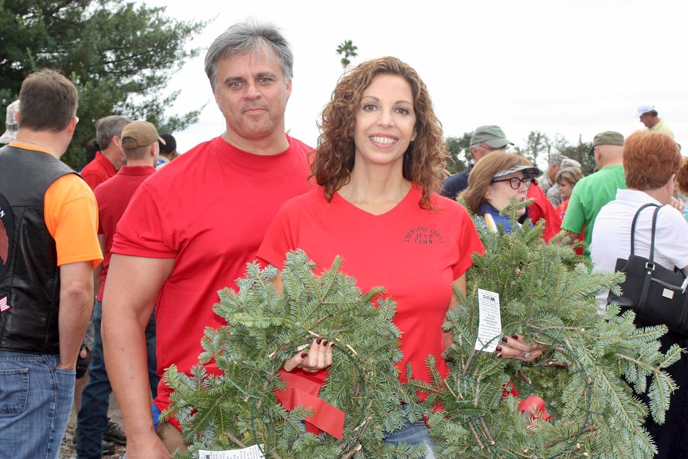 Volunteers from the Treasure Coast Jeep Club