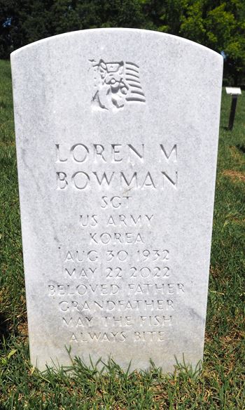 <i class="material-icons" data-template="memories-icon">account_balance</i><br/>Loren Bowman, Army<br/><div class='remember-wall-long-description'>Dad, thank you for your service.</div><a class='btn btn-primary btn-sm mt-2 remember-wall-toggle-long-description' onclick='initRememberWallToggleLongDescriptionBtn(this)'>Learn more</a>