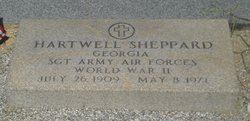 <i class="material-icons" data-template="memories-icon">chat_bubble</i><br/>Clayton Hartwell Sheppard<br/><div class='remember-wall-long-description'>Hartwell Sheppard - Sergeant - United States Army Air Corps - World War II - July 26, 1909 - May 8, 1971</div><a class='btn btn-primary btn-sm mt-2 remember-wall-toggle-long-description' onclick='initRememberWallToggleLongDescriptionBtn(this)'>Learn more</a>