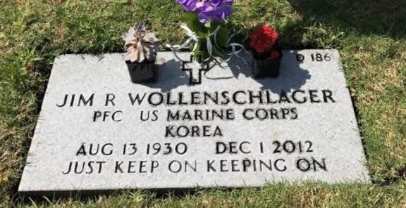 <i class="material-icons" data-template="memories-icon">cloud</i><br/>Jim Wollenschlager, Marine Corps<br/><div class='remember-wall-long-description'>Miss you Grandpa Wollenschlager, especially during Christmas time, which we know you always loved. Go Steelers and Keep on Keeping On! We love you!!</div><a class='btn btn-primary btn-sm mt-2 remember-wall-toggle-long-description' onclick='initRememberWallToggleLongDescriptionBtn(this)'>Learn more</a>