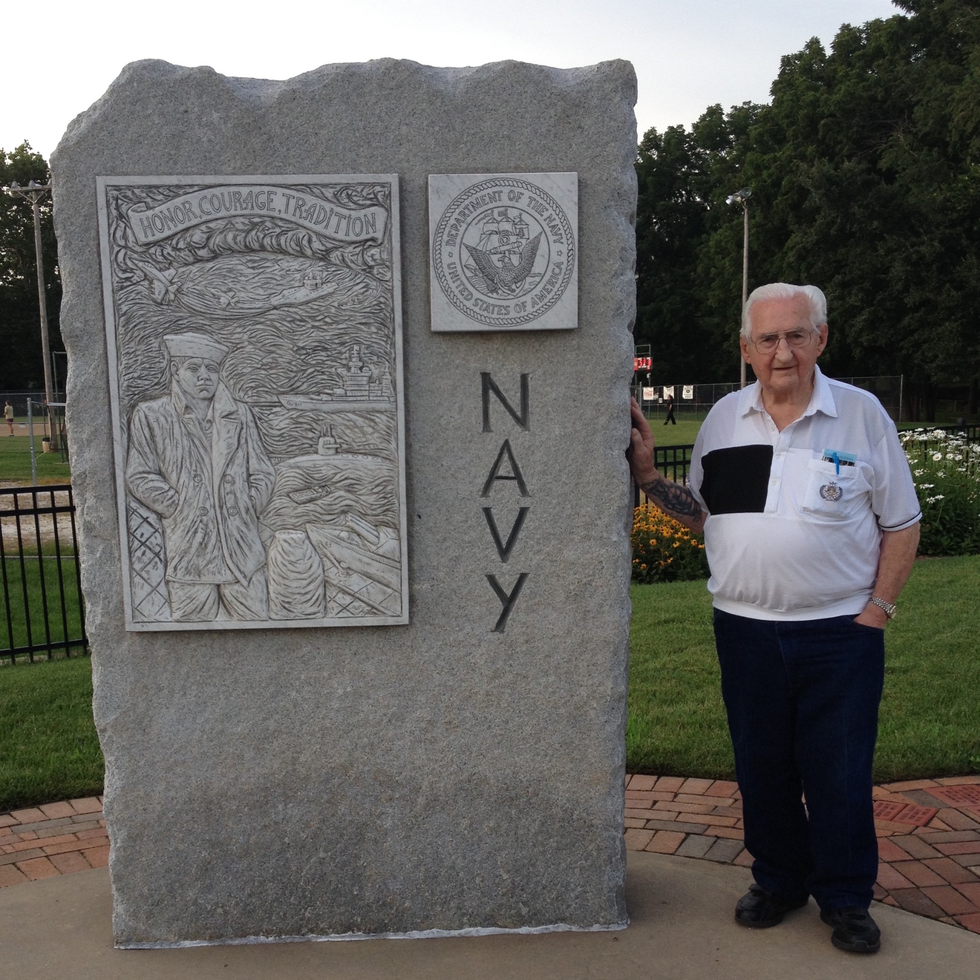 <i class="material-icons" data-template="memories-icon">chat_bubble</i><br/>Charles L Kempf, Navy, GM3<br/>Born 8/18/1926<br/>Passed on 3/25/2022<br/>Posted by: Betsy Levingston<br/><div class='remember-wall-long-description'>We miss you, Dad. Today we honor you for your dedication and service to the country and our family. Thank you for the hero you are to us in so many ways! We love you.</div><a class='btn btn-primary btn-sm mt-2 remember-wall-toggle-long-description' onclick='initRememberWallToggleLongDescriptionBtn(this)'>Learn more</a>