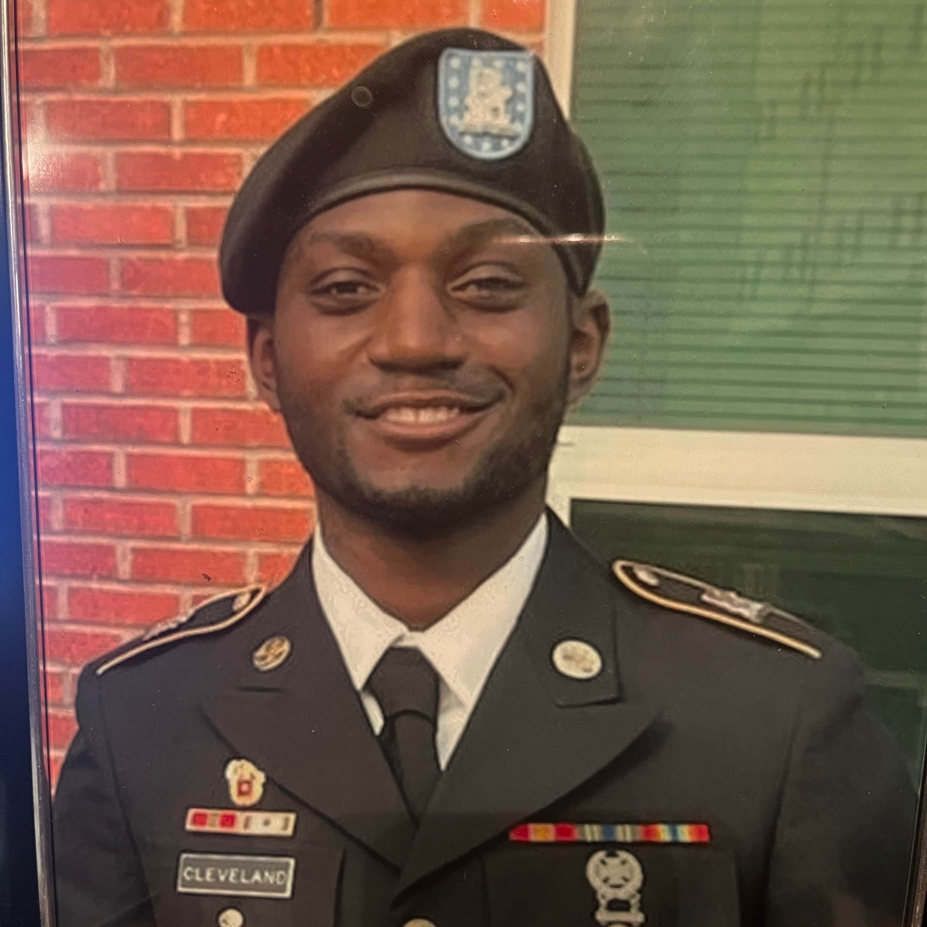 <i class="material-icons" data-template="memories-icon">chat_bubble</i><br/>Da’jour Derell Cleveland, Army, PFC<br/>Born 9/3/1998<br/>Passed on 8/20/2022<br/>Posted by: Leona Burke<br/><div class='remember-wall-long-description'>Merry Christmas Son…Thank You for your service….We miss you Dearly..Take your Rest..Love you Son???????????? From Michael&amp;Leona Burke andRakeem Cleveland</div><a class='btn btn-primary btn-sm mt-2 remember-wall-toggle-long-description' onclick='initRememberWallToggleLongDescriptionBtn(this)'>Learn more</a>