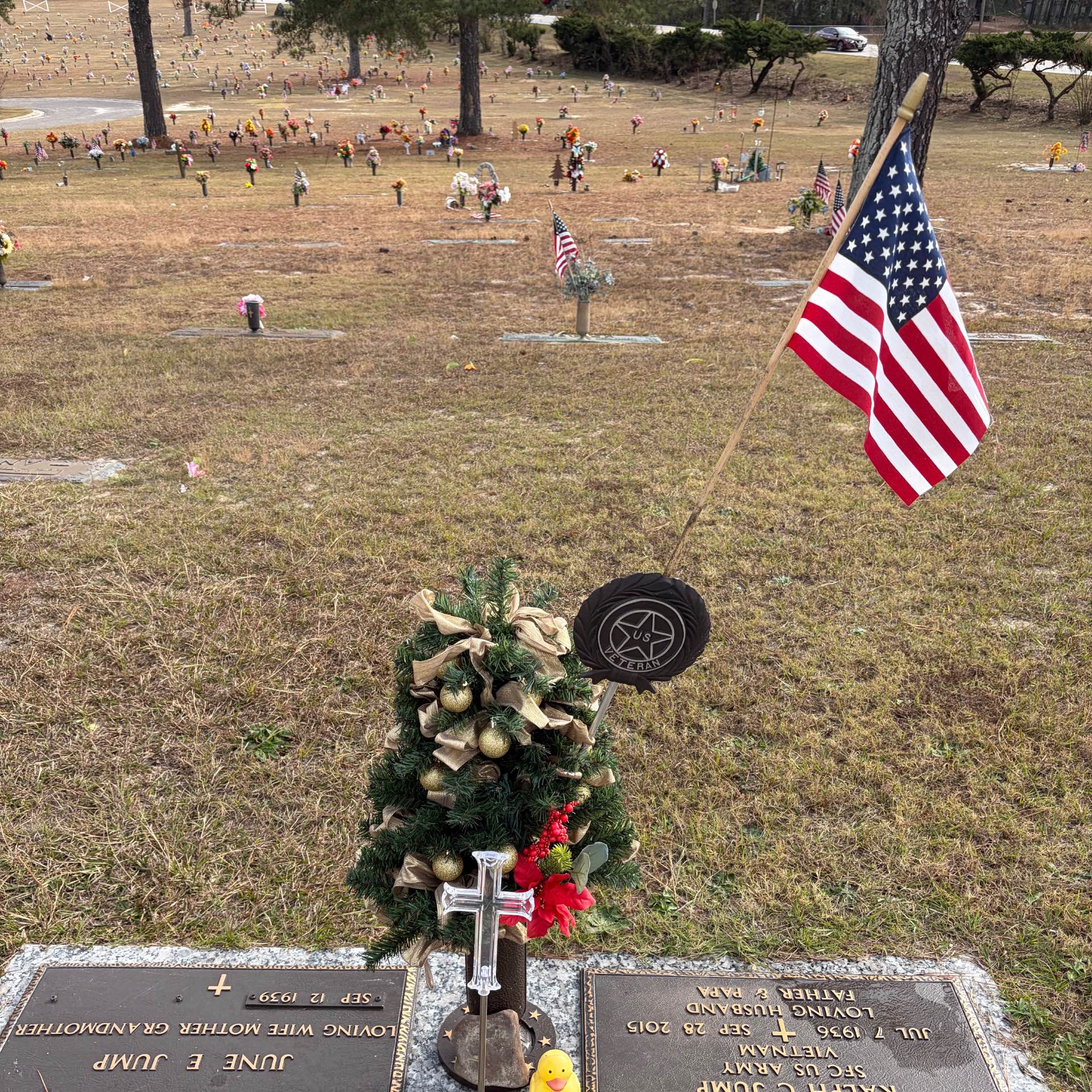 <i class="material-icons" data-template="memories-icon">chat_bubble</i><br/>Ralph c jump, Army, Sergeant First Class <br/>Posted by: John jump<br/><div class='remember-wall-long-description'>I am his only child,.but he had a heart of gold, and took on my three half siblings. Miss my hero so much!</div><a class='btn btn-primary btn-sm mt-2 remember-wall-toggle-long-description' onclick='initRememberWallToggleLongDescriptionBtn(this)'>Learn more</a>