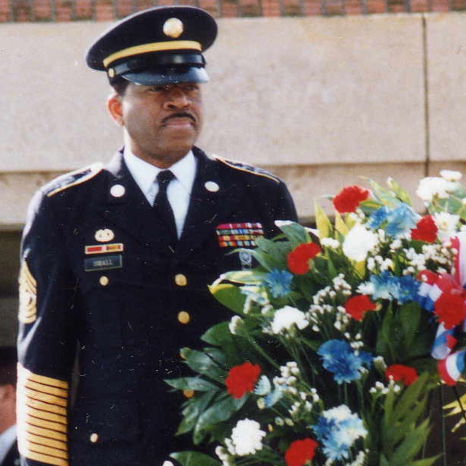 <i class="material-icons" data-template="memories-icon">chat_bubble</i><br/>Julius Small, Jr, Army, CSM (E-9)<br/>Born 5/3/1938<br/>Passed on 1/9/2025<br/>Posted by: Calvin Small<br/><div class='remember-wall-long-description'>Duty, Honor, and Country - but my Dad forever</div><a class='btn btn-primary btn-sm mt-2 remember-wall-toggle-long-description' onclick='initRememberWallToggleLongDescriptionBtn(this)'>Learn more</a>