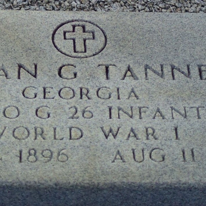 <i class="material-icons" data-template="memories-icon">chat_bubble</i><br/>Inman G. Tanner, <br/><div class='remember-wall-long-description'>Inman G. Tanner - Private First Class - Co. G, 26th Infantry - World War i - May 4, 1896 - August 11, 1971 - Pleasant Springs United Methodist Church Cemetery, Washington County, GA</div><a class='btn btn-primary btn-sm mt-2 remember-wall-toggle-long-description' onclick='initRememberWallToggleLongDescriptionBtn(this)'>Learn more</a>