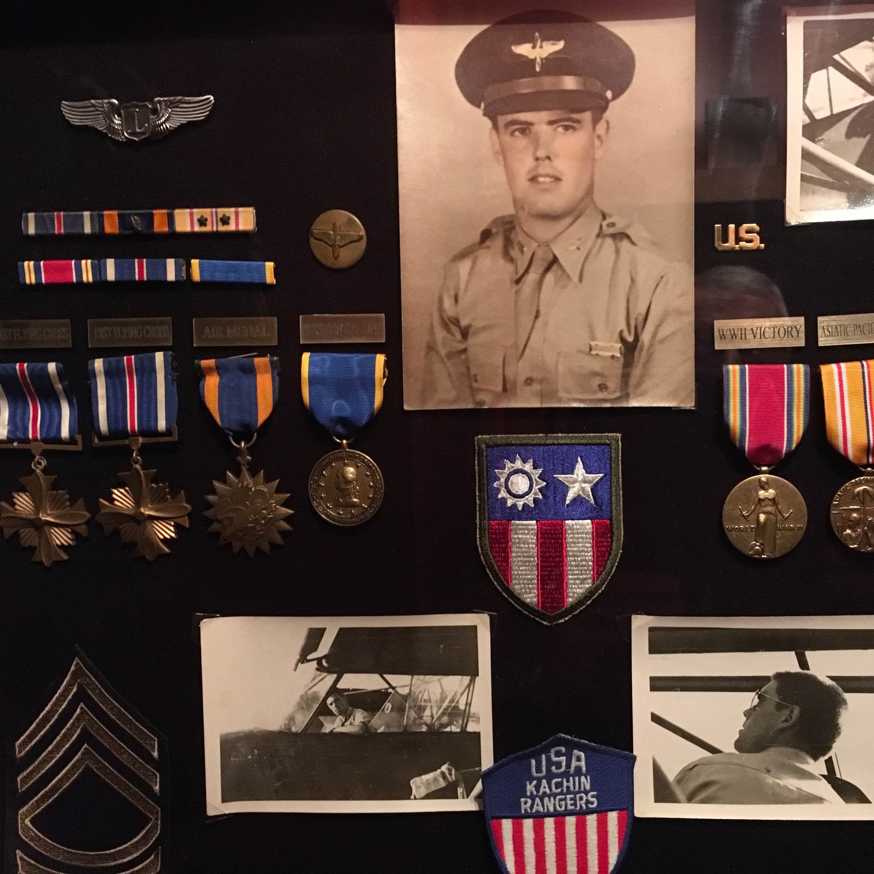 <i class="material-icons" data-template="memories-icon">chat_bubble</i><br/>William H. McClare, Army, Technical Sergeant<br/>Posted by: Kelly J. McClare<br/><div class='remember-wall-long-description'>My Father served in the US Army, OSS Detachment 101 in the jungles of Burma in WW II. He was awarded two Distinguished Flying Crosses, the Air Medal and the Distinguished Unit Citation.</div><a class='btn btn-primary btn-sm mt-2 remember-wall-toggle-long-description' onclick='initRememberWallToggleLongDescriptionBtn(this)'>Learn more</a>