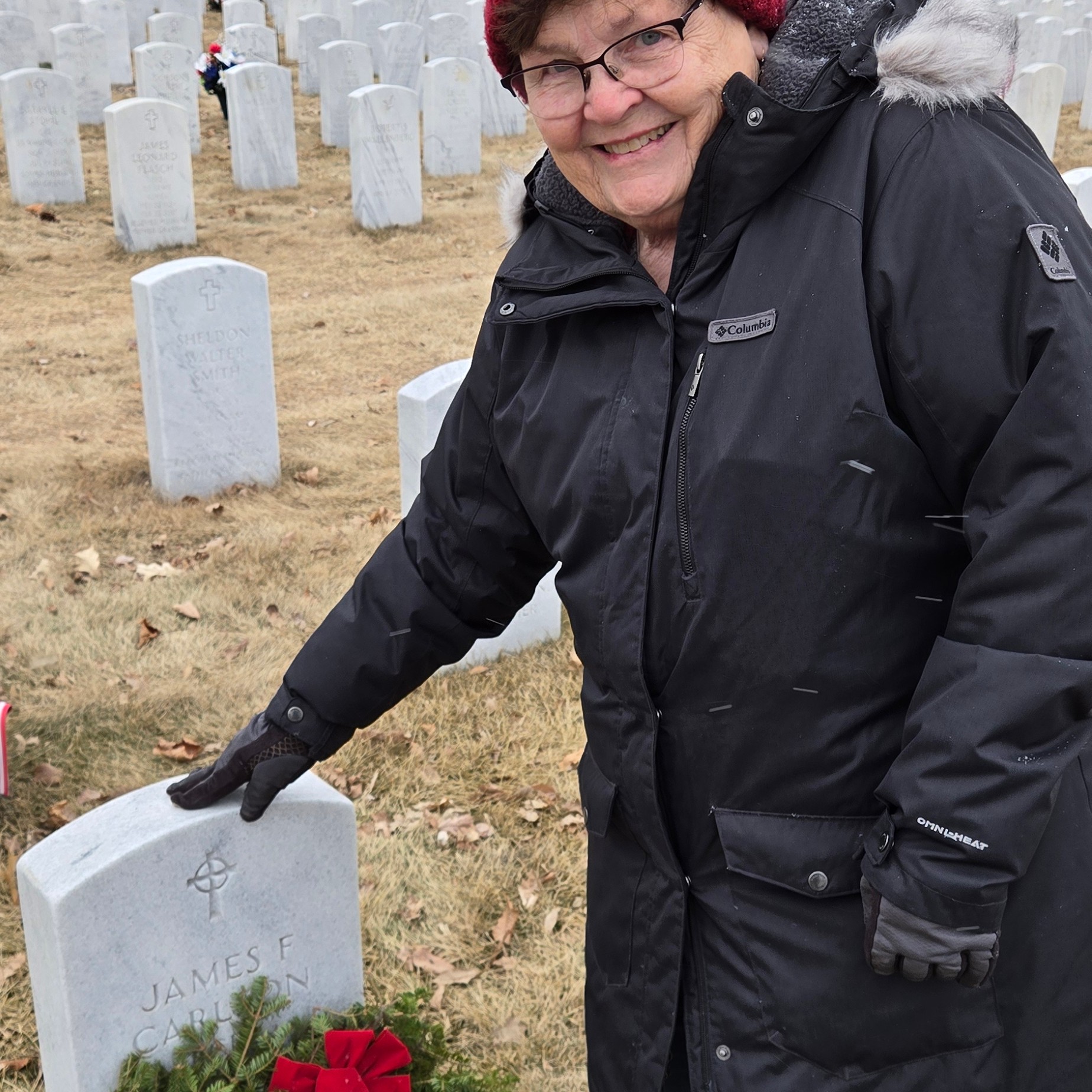 <i class="material-icons" data-template="memories-icon">chat_bubble</i><br/>James F Carlson, Marine Corps, <br/>Posted by: Schweikert Family<br/><div class='remember-wall-long-description'>So proud of your service Uncle Jimmy.Love Skeeter</div><a class='btn btn-primary btn-sm mt-2 remember-wall-toggle-long-description' onclick='initRememberWallToggleLongDescriptionBtn(this)'>Learn more</a>