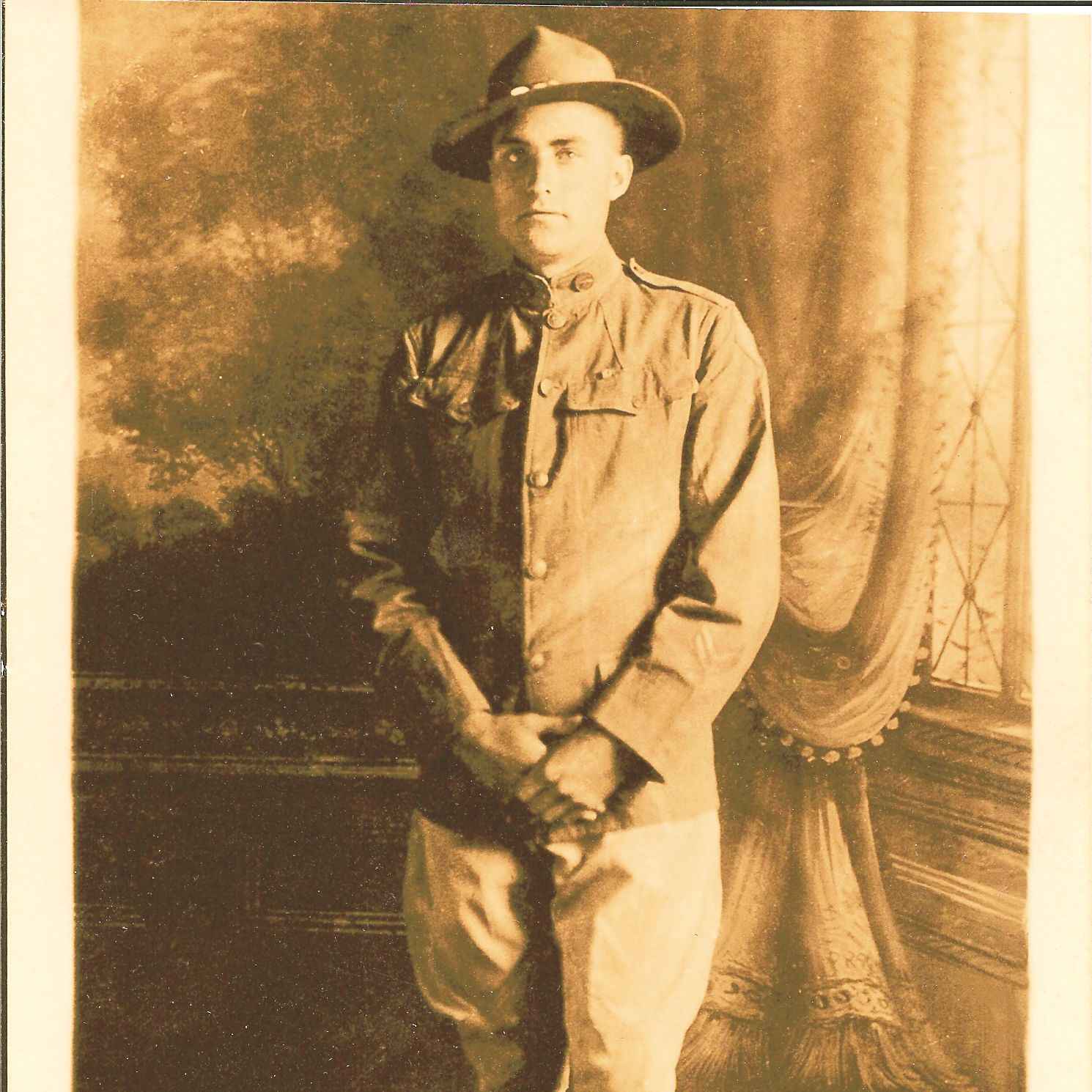 <i class="material-icons" data-template="memories-icon">chat_bubble</i><br/>Floyd Davis, Army<br/>Posted by: Shirleen Wilhelm<br/><div class='remember-wall-long-description'>World War I, Wagoner, Supply Company, 60th Infantry, United
States Army. He enlisted on the twenty-fifth of August 1917 at Ft.
Thomas, Kentucky, for the period of emergency. He served in Germany
and France. He was in the battles of Anould Sector, St. Die Sector,
Villers-en-Haye Sector, St. Mihiel, and Meuse-Argonne. He sustained
wounds on October 13, 1918. PVT Davis was Honorably Discharged from
the service of the United States on the 25 June 1919 by reason of desire to re-enlist
and ordered to Esch-Luxemburg, Germany for one year and was honorably
discharged in Germany on June 24, 1920 by reason of completion of term of
service. Character: Excellent</div><a class='btn btn-primary btn-sm mt-2 remember-wall-toggle-long-description' onclick='initRememberWallToggleLongDescriptionBtn(this)'>Learn more</a>