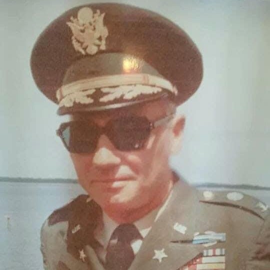 <i class="material-icons" data-template="memories-icon">chat_bubble</i><br/>Arthur J. "Gus" Bouchard, Army, Colonel<br/>Posted by: Karen Cole<br/><div class='remember-wall-long-description'>Col. Arthur J. "Gus" Bouchard retired from the Army and National Guard (North Carolina). He was a WWII veteran, part of the 1st Infantry Division ("Big Red One"), and held the Silver Star, two Bronze Stars, and Purple Heart. We love and miss you!</div><a class='btn btn-primary btn-sm mt-2 remember-wall-toggle-long-description' onclick='initRememberWallToggleLongDescriptionBtn(this)'>Learn more</a>