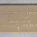 <i class="material-icons" data-template="memories-icon">chat_bubble</i><br/>Wallace Dean Lindsey<br/><div class='remember-wall-long-description'>Wallace Dean Lindsey - Corporal - United States Army - World War II - January 17, 1925 - July 24, 1999 - Pleasant Grove Baptist Church, Kaolin, Washington County, GA</div><a class='btn btn-primary btn-sm mt-2 remember-wall-toggle-long-description' onclick='initRememberWallToggleLongDescriptionBtn(this)'>Learn more</a>