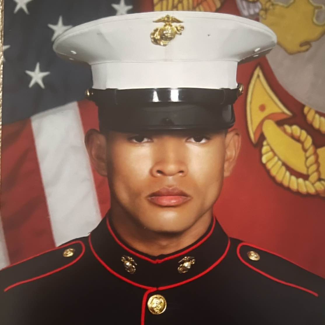 <i class="material-icons" data-template="memories-icon">chat_bubble</i><br/>Krystyan Tillett-Forman, Marine Corps, PFC<br/>Posted by: Marion Simmons<br/><div class='remember-wall-long-description'>OUR FOREVER LOVE…..</div><a class='btn btn-primary btn-sm mt-2 remember-wall-toggle-long-description' onclick='initRememberWallToggleLongDescriptionBtn(this)'>Learn more</a>