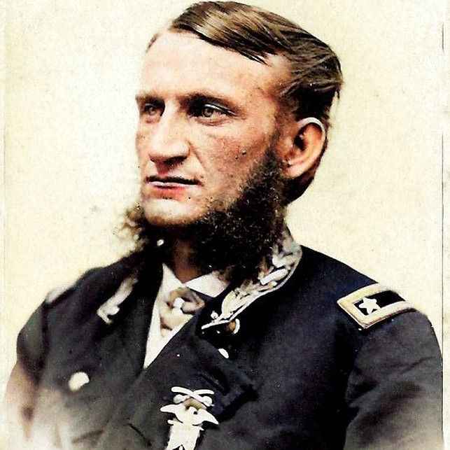 <i class="material-icons" data-template="memories-icon">chat_bubble</i><br/>Major General Judson Kilpatrick, Army, <br/>Posted by: MG Kilpatrick Camp No. 7 SUVCW<br/><div class='remember-wall-long-description'>Union Major General Judson Kilpatrick. West Point graduate 1861. He helped save the Union with his cavalry by taking the fight to the rebels throughout the Civil War. Remembered by the members of the MG Judson Kilpatrick Camp No. 7, SUVCW, Cary, NC.</div><a class='btn btn-primary btn-sm mt-2 remember-wall-toggle-long-description' onclick='initRememberWallToggleLongDescriptionBtn(this)'>Learn more</a>