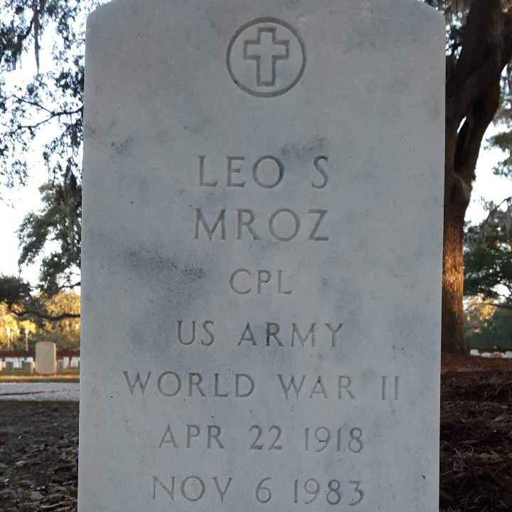 <i class="material-icons" data-template="memories-icon">chat_bubble</i><br/>Leo S Mroz, Army, CPL<br/>Posted by: Wendy Smothers Granddaughter<br/><div class='remember-wall-long-description'>The wreath donated is in memory of my Grandparents Leo and Lorraine Mroz, laid to rest in Section 49/Site 204. Memories of you are with us every day.</div><a class='btn btn-primary btn-sm mt-2 remember-wall-toggle-long-description' onclick='initRememberWallToggleLongDescriptionBtn(this)'>Learn more</a>