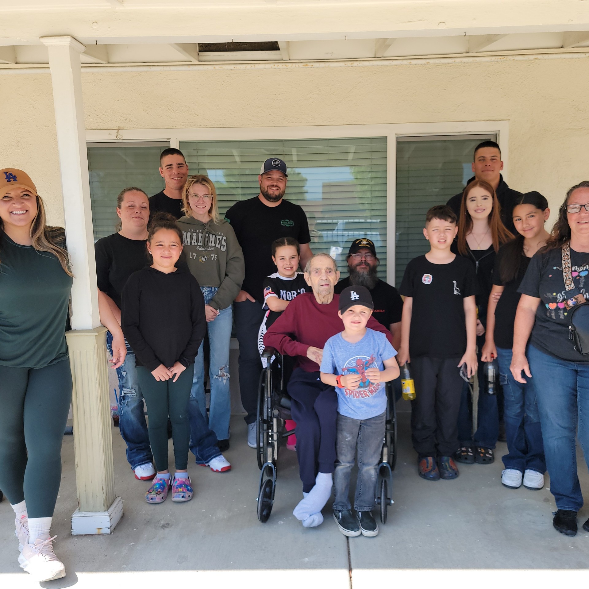 <i class="material-icons" data-template="memories-icon">chat_bubble</i><br/>Roy I Dow, Navy, FN<br/>Born 9/20/1931<br/>Passed on 5/7/2024<br/>Posted by: Lisa -- daughter<br/><div class='remember-wall-long-description'>My families last family photo with you. The day after Kyle and Harley graduated boot camp and became United States Marines. You were so proud of them.  We love and miss you so much daddy!!!</div><a class='btn btn-primary btn-sm mt-2 remember-wall-toggle-long-description' onclick='initRememberWallToggleLongDescriptionBtn(this)'>Learn more</a>