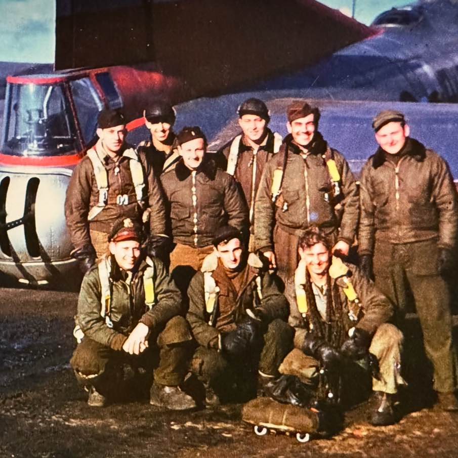 <i class="material-icons" data-template="memories-icon">chat_bubble</i><br/>DJ Merideth, Jr., Army, 1st Lieutenant<br/>Posted by: Barbara Merideth<br/><div class='remember-wall-long-description'>Snetterton Heath Air Base, England. D,J. Is on the front row, far left</div><a class='btn btn-primary btn-sm mt-2 remember-wall-toggle-long-description' onclick='initRememberWallToggleLongDescriptionBtn(this)'>Learn more</a>