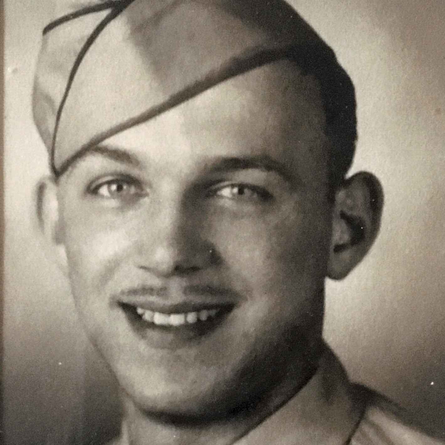 <i class="material-icons" data-template="memories-icon">chat_bubble</i><br/>Theodore Hotz, Army, Private First Class<br/>Born 10/6/1924<br/>Passed on 10/30/1997<br/>Posted by: Hotz Family<br/><div class='remember-wall-long-description'>Dear Ted, you cried tears when you shared your war time memories with your grandson and his sixth grade class at the 5oth anniversary of the end of WWII. Today, that grandson and his wife have framed the beautifully poetic V-mail letters you sent home to your sweetheart, later your wife. Both your grandsons and great grandchildren join us in gratefully honoring your service to nation and family!</div><a class='btn btn-primary btn-sm mt-2 remember-wall-toggle-long-description' onclick='initRememberWallToggleLongDescriptionBtn(this)'>Learn more</a>
