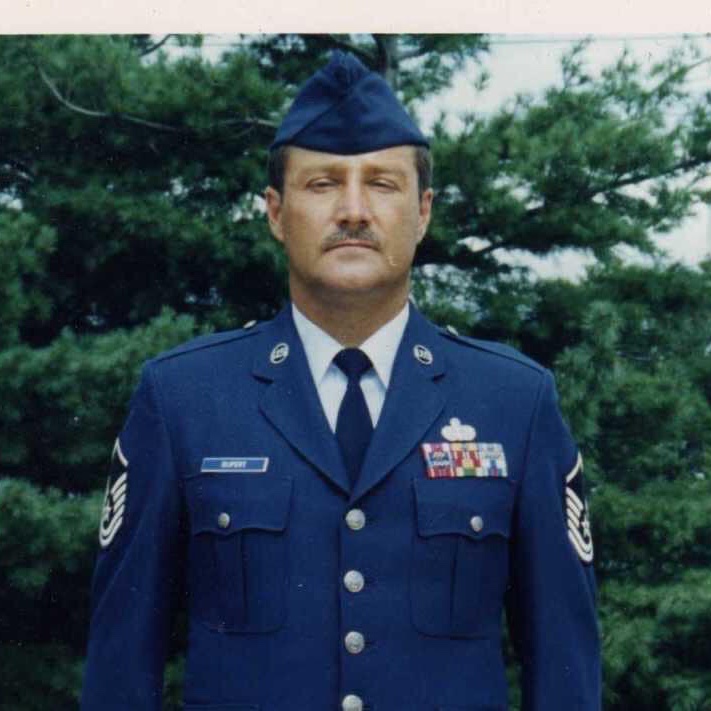 <i class="material-icons" data-template="memories-icon">chat_bubble</i><br/>Robert R Rupert Jr., Air Force, MSgt<br/>Posted by: Robert & Susan Rupert<br/><div class='remember-wall-long-description'>So proud of you…miss you every day!</div><a class='btn btn-primary btn-sm mt-2 remember-wall-toggle-long-description' onclick='initRememberWallToggleLongDescriptionBtn(this)'>Learn more</a>