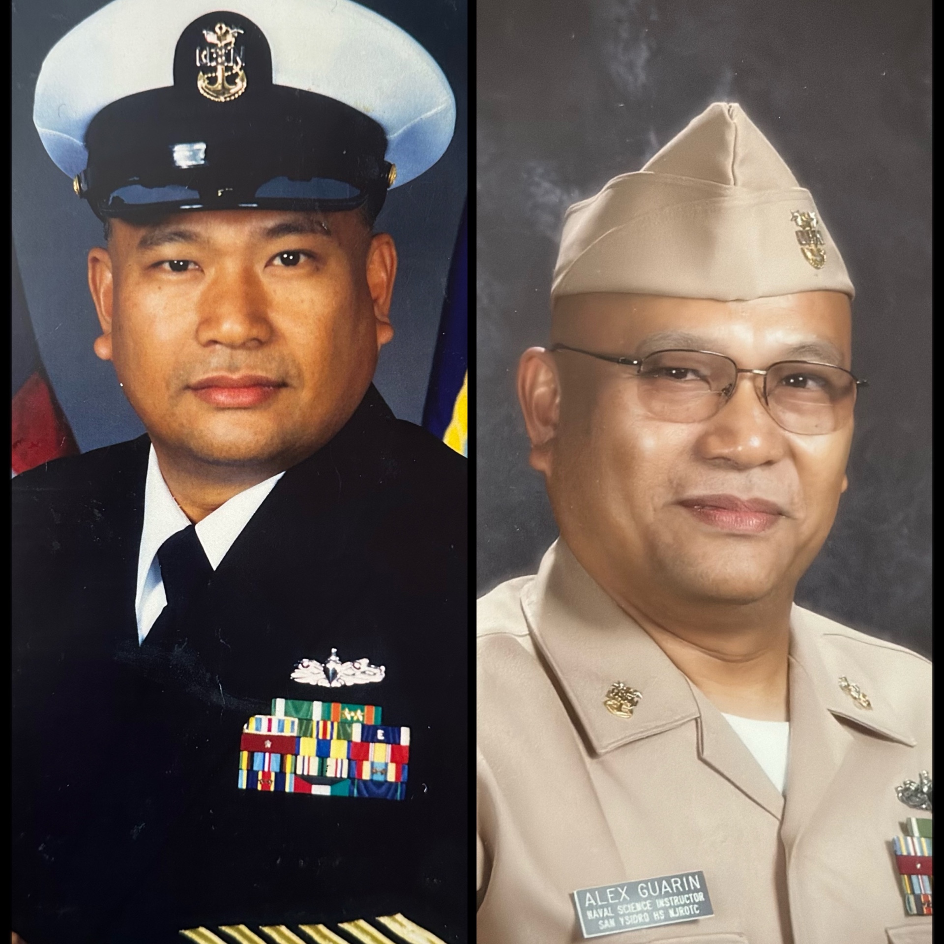 <i class="material-icons" data-template="memories-icon">chat_bubble</i><br/>Alex C. Guarin, Navy, MMCM<br/>Born 1/28/1954<br/>Passed on 8/24/2024<br/>Posted by: His loving family<br/><div class='remember-wall-long-description'>Remembering you and missing you more than ever this season. We love you Dad.</div><a class='btn btn-primary btn-sm mt-2 remember-wall-toggle-long-description' onclick='initRememberWallToggleLongDescriptionBtn(this)'>Learn more</a>