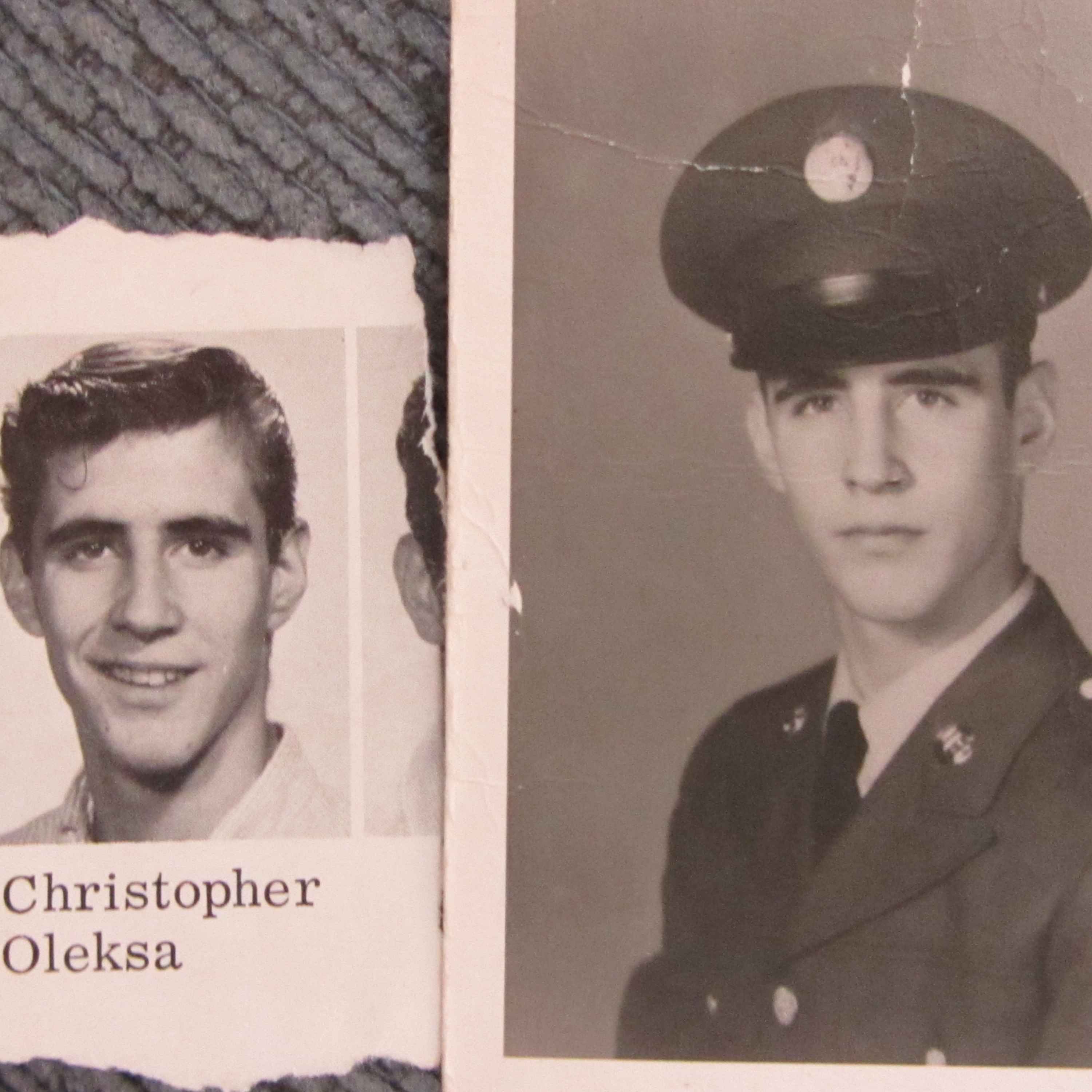 <i class="material-icons" data-template="memories-icon">chat_bubble</i><br/>Christopher James Oleksa, Army, SP4<br/>Posted by: Debbie Cooley<br/><div class='remember-wall-long-description'>Always thinking of you, big brother,</div><a class='btn btn-primary btn-sm mt-2 remember-wall-toggle-long-description' onclick='initRememberWallToggleLongDescriptionBtn(this)'>Learn more</a>