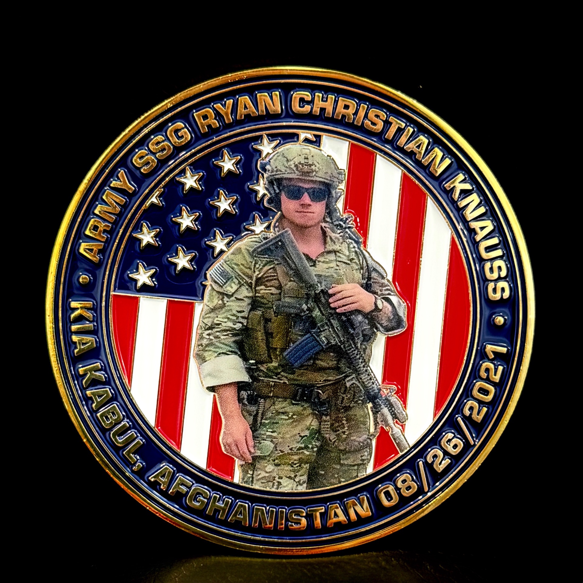 <i class="material-icons" data-template="memories-icon">chat_bubble</i><br/>Ryan Christian Knauss, Army, SSG<br/>Born 4/7/1998<br/>Passed on 8/26/2021<br/>Posted by: Paula Knauss-Selph<br/><div class='remember-wall-long-description'>Merry Christmas, My Sweet Boy. All is Fine. Momma Loves You.</div><a class='btn btn-primary btn-sm mt-2 remember-wall-toggle-long-description' onclick='initRememberWallToggleLongDescriptionBtn(this)'>Learn more</a>