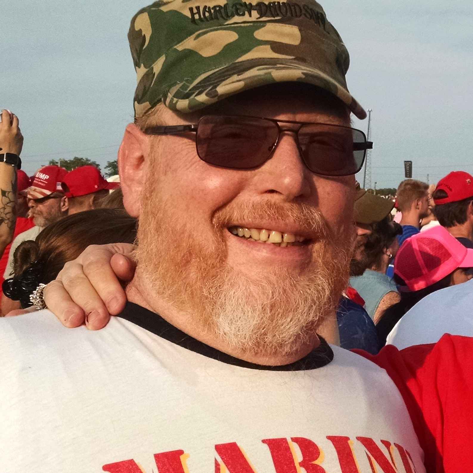 <i class="material-icons" data-template="memories-icon">chat_bubble</i><br/>William 'Bill' Bish, Marine Corps, Sargent <br/>Posted by: Darlene & Rachelle Bish<br/><div class='remember-wall-long-description'>Remembering and honoring you our dearest Husband and Father. A man of genuine goodness and true integrity that we were Blessed to have in our lives. You are an angel in in Heaven watching over us now. We miss your sweet smile and light and will always LOVE YOU. Semper Fi and keep Ridin' On!</div><a class='btn btn-primary btn-sm mt-2 remember-wall-toggle-long-description' onclick='initRememberWallToggleLongDescriptionBtn(this)'>Learn more</a>
